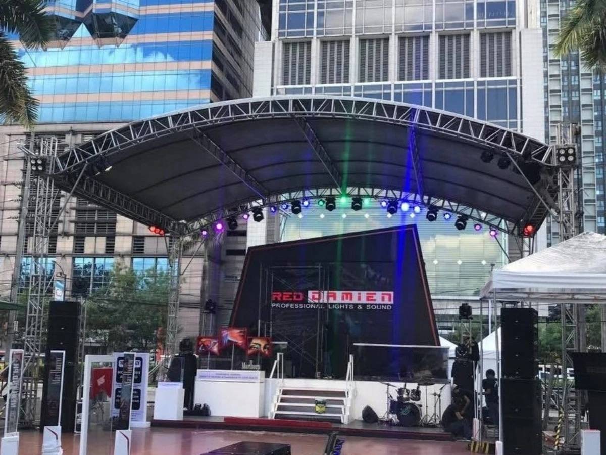 40ft arc roof for rental companies