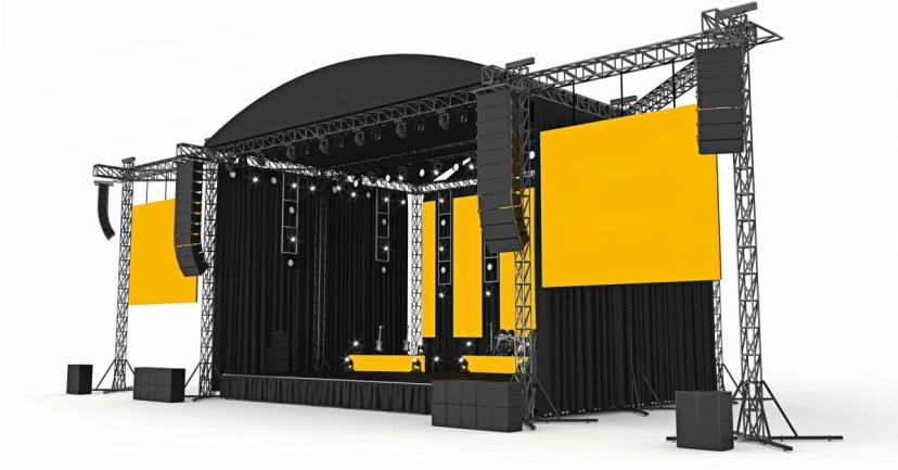 Unveiling Stage Truss Designs: Innovation in Modular and Custom Setups