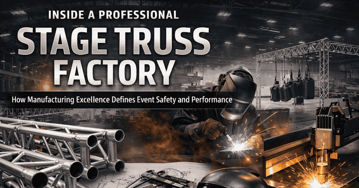 Inside a Professional Stage Truss Factory: How Manufacturing Excellence Defines Event Safety and Performance